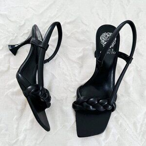 Vince Camuto Beljiya Braided High-Heel Sandals Size 8.5